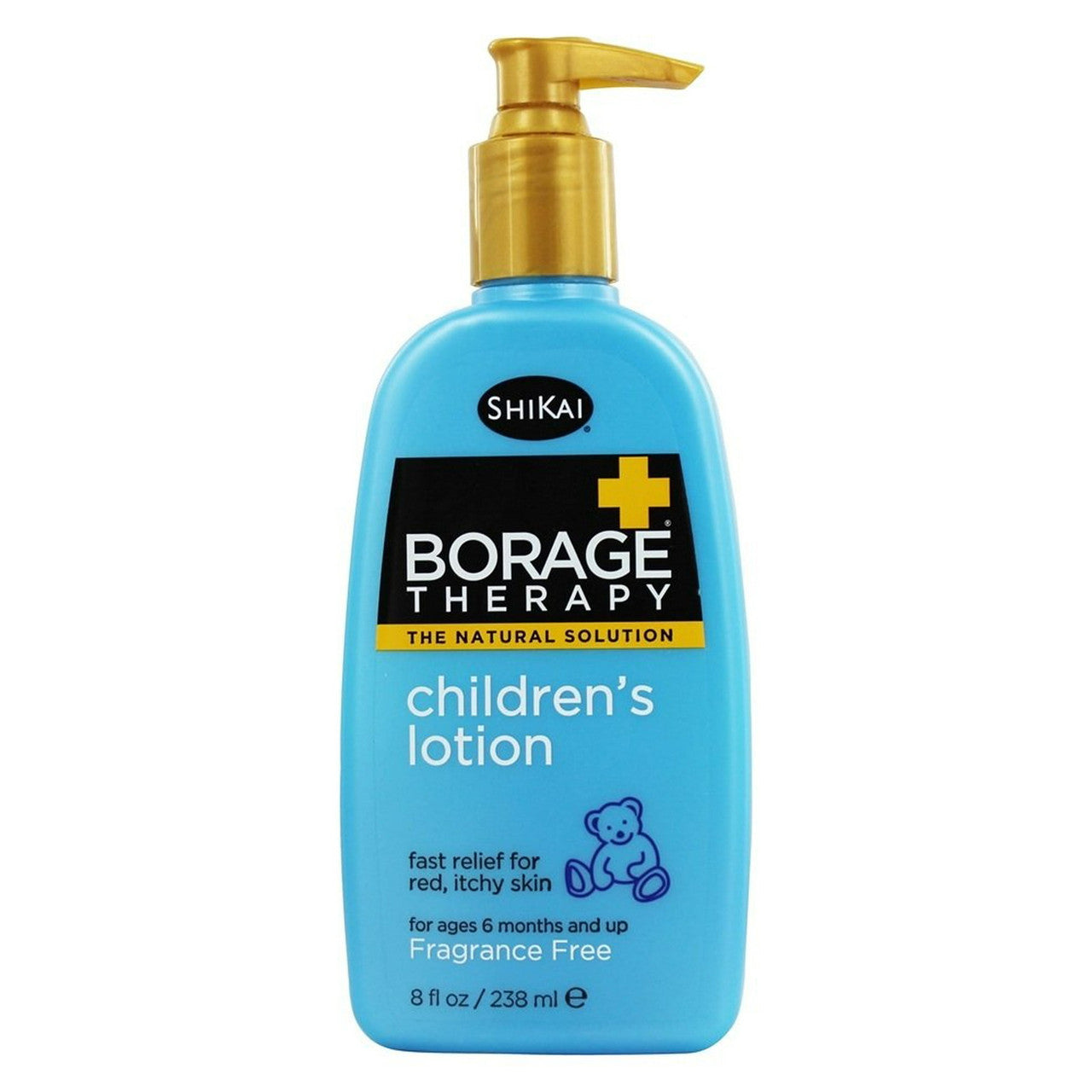 Shikai Borage Dry Skin Therapy Natural Formula Lotion For Childrens - 8 Oz
